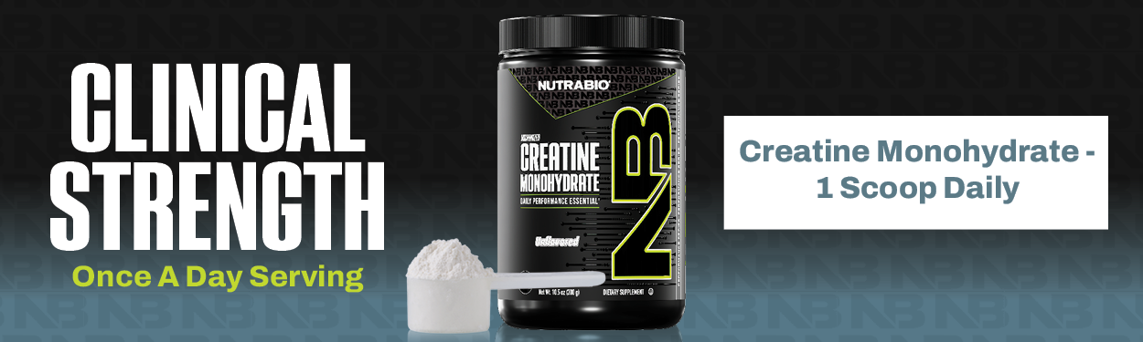NutraBio Pure Micronized Creatine Monohydrate Powder Supplement, Unflavored, (300 g) - Supports Bulk Muscle Energy, Recovery, and Strength - HPLC Tested Creatine Powder Supplement for Men and Women