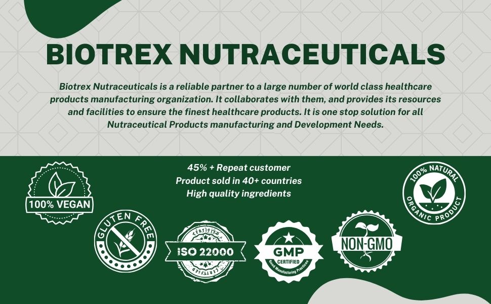 Biotrex Nutraceuticals Garcinia Cambogia 3000mg 60% HCA With 6mg Piperine | Supports Metabolism & Energy Levels | Healthy Weight Management | Complete Natural Formula | 120 Vegan Tablets
