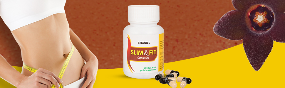 Dr. Bakshi's BAKSON'S HOMOEOPATHY Slim And Fit Capsules-30 Capsules