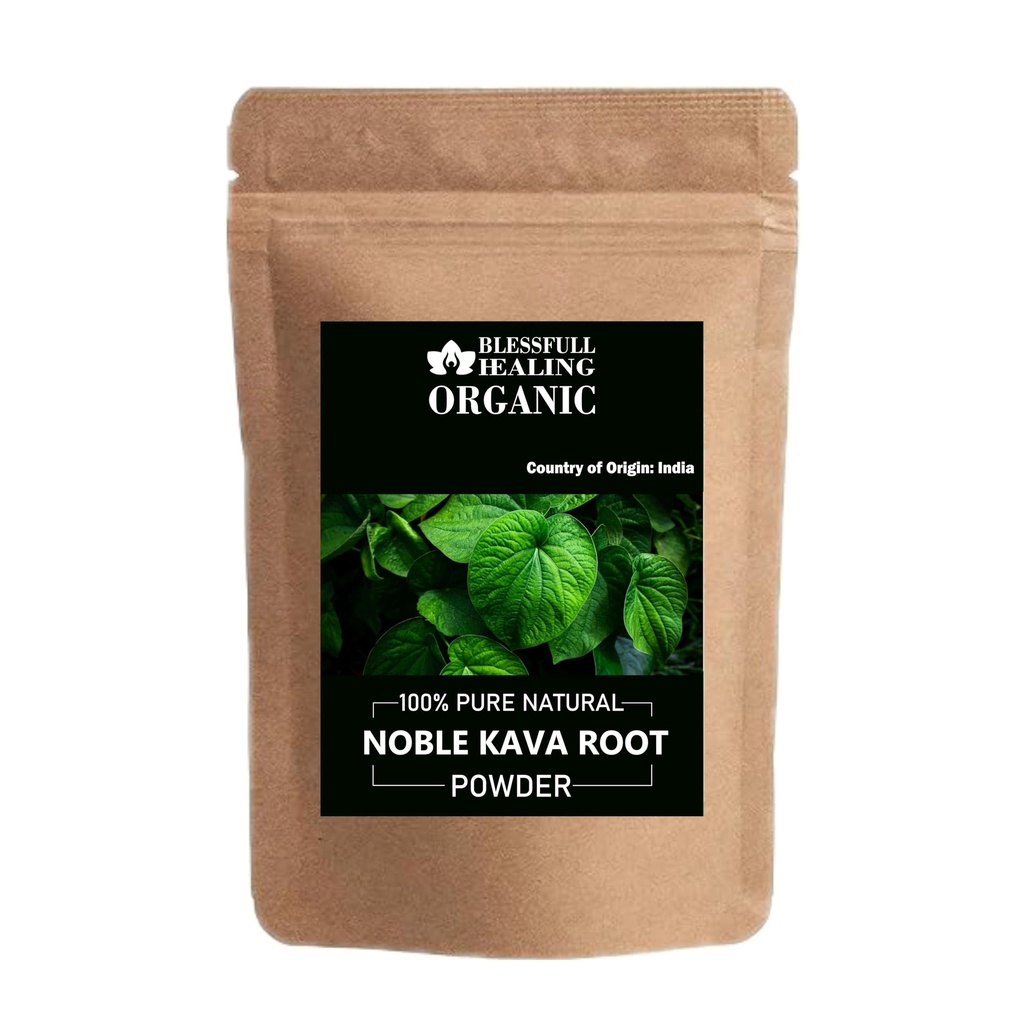 Blessfull Healing Organic Noble Kava Root Powder 100% Pure Natural 100 Gram / 3.52 oz
