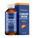 Iron Supplements for Men High Potency Liquid Iron for Adults by Hematex - 100mg Polysaccharide Iron Complex Iron Supplements for Anemia and Iron Deficiency