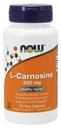 NOW Foods Supplements, L-Carnosine (Beta-Alanyl-L-Histidine) 500 mg, Healthy Aging, 50 Veg Capsules