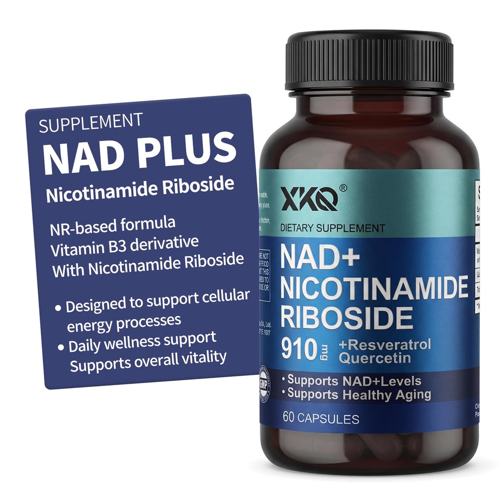 XKQ NAD+ Supplement and Hair Growth Supplement Bundle