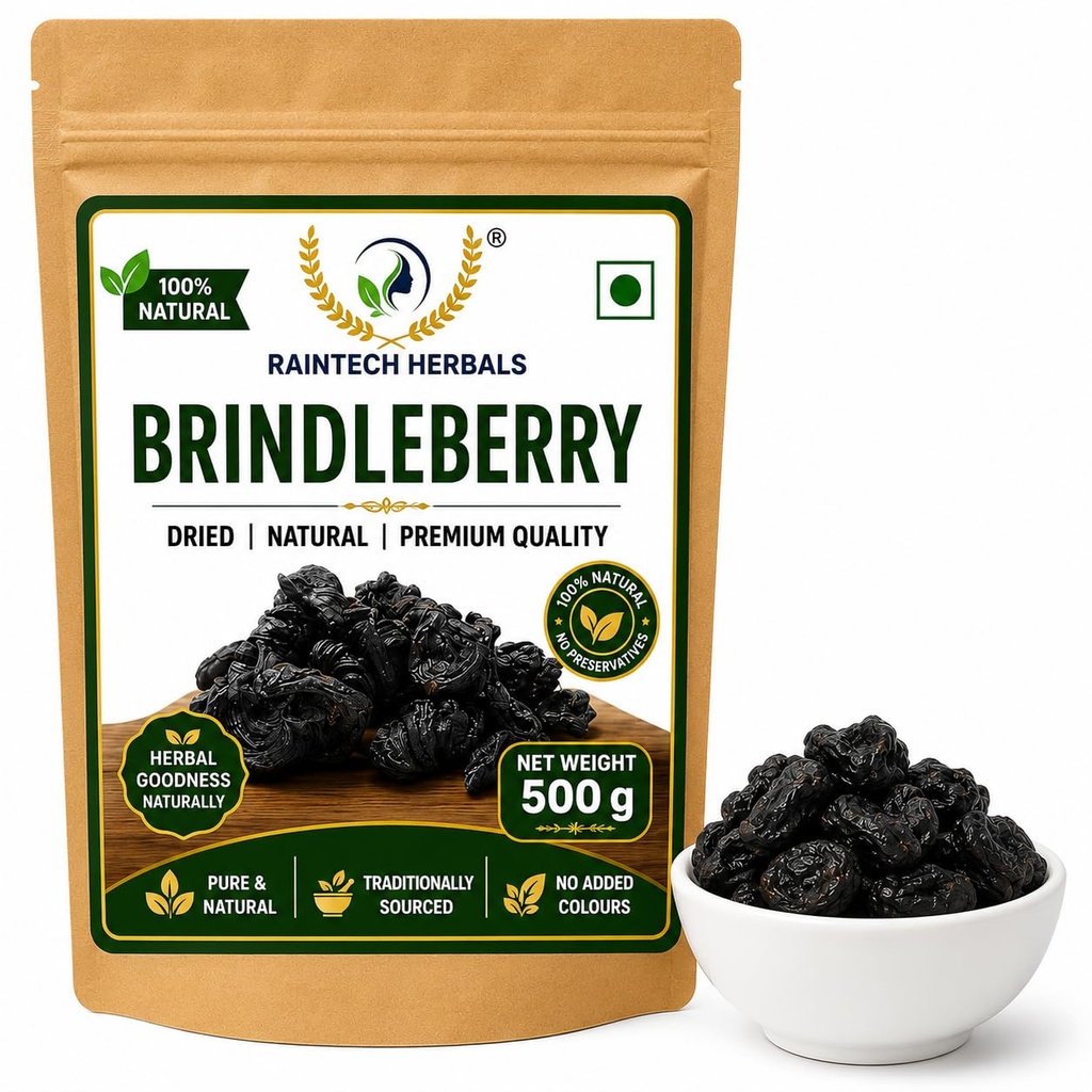 100% Natural Kudampuli/Malabar Tamarind(Garcinia Cambogia) - 500g | Sun-Dried & Smoke-Cured | Pure Brindleberry for Authentic Kerala Fish Curry & Weight Management Support