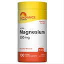 Sundance Magnesium Supplement | 500mg | Oxide | 100 Coated Caplets