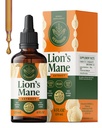 HERBAMAMA Lions Mane Mushroom Supplement – Brain Supplements for Memory and Focus – Lions Mane Tincture – Brain Health* Supplement for Adults – Vegan, Non-GMO, Alcohol & Sugar-Free, 84-Day Supply