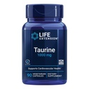 Life Extension Creatine Capsules and Taurine Supplement Bundle - 120 Creatine Capsules Promoting Strength and 1000mg Taurine for Heart Health