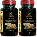 Generic Natural Prostate Complex - Pygeum and Saw Palmetto for Men Prostate Support and Frequent Urination, Prostate Dietary Supplement, Nutritional Support for Prostate - 2 Bottles