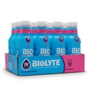 BIOLYTE Electrolyte Drink - Doctor-Formulated Hydration Drink, Electrolytes Water, Chemotherapy Must Haves for Women & Men, Rehydration IV Liquid in a Bottle - Fruit Punch, 16 Fl Oz (12 Pack)