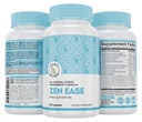 Legacy Wellness ZEN EASE Calm Mind Supplement - Natural Vegan Formula - 5-HTP, Ashwagandha, St. John's Wort, L-Theanine, Magnesium, B-Vitamins - Capsules To Promote A Good Feeling of Peace
