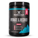 Wilderness Athlete - Hydrate & Recover | Liquid Hydration Powder Electrolyte Drink Mix - Recover Faster with Bcaas - Hydrate Powder with 1000mg of Vitamin C - 30 Serving Tub (Watermelon)