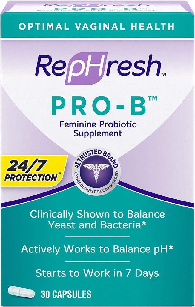 Rephresh Pro B Fem Supple Size 30ct Rephresh Pro B Fem Supplement 30ct