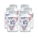 Research Verified UTI Relief - Urinary Tract Support Supplement - 100% Natural, Vegan with Lingonberry, Cranberry & D-Mannose - 6 Bottle (6 Month Supply)