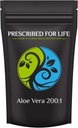Prescribed For Life Aloe Vera Powder 200:1 (Aloe barbadensis), Aloe Vera Gel Supplement, Vegan & Food Grade (5kg / 11lb)
