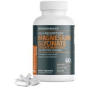 Bronson Magnesium Glycinate 200 mg Buffered, 60 Vegetarian Capsules