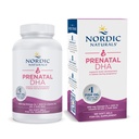 Nordic Naturals Prenatal DHA, Unflavored - 180 Soft Gels - 830 mg Omega-3 + 400 IU Vitamin D3 - Supports Brain Development in Babies During Pregnancy & Lactation - Non-GMO - 90 Servings