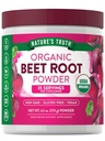 Nature's Truth Organic Beet Root Powder | 6.1 oz | Vegan, Non-GMO & Gluten Free Supplement | Vegan, Non-GMO & Gluten Free Supplement