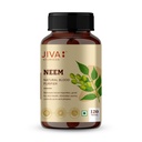 Jiva Ayurvedic Neem Tablet (120 Tablets) | Blood Purifier Tablets for Skin Glow | Helps with Acne, Pimples & Skin Disorders | Natural Detox & Immunity Booster | Herbal Skin Care Supplement – Pack of 1