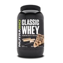 NutraBio Classic Whey Protein Powder- Full-Spectrum Amino Acid Profile - No Fillers, Artificial Colors, Preservatives - Low Glycemic Index - (Chocolate Peanut Butter, 2 Pounds)