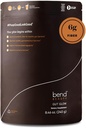 Bend Beauty Gut Glow | Daily Prebiotic Fiber Supplement Powder w/Tremella Mushroom Exract | Digestive Gut Health | 6g of Soluble Fiber per Serving | 100% Organic, Vegan, Sugar Free Fiber | Unflavored