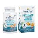 Nordic Naturals Ultimate Omega Junior Fish Oil | 680 Total Omega-3S With EPA & DHA Supplement Fish Oil For Kids | Dietary Supplement For Kids | Strawberry Flavour 90 Mini Chewable Softgels