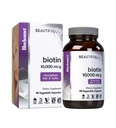 Bluebonnet Nutrition Beautiful Ally Biotin 10,000 mcg, Strengthen Hair & Nails*, Non-GMO, Vegan, Kosher Certified, Gluten-Free, Soy-Free, 90 Vegetable Capsules, 90 Servings