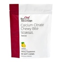 Bariatric Advantage Calcium Citrate Chewy Bites 500 mg - Highly Absorbable & Digestible - Vitamin D3 - Easily Chewable Calcium Supplement - Lemon Flavor - 90 Count