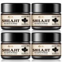 Sennasi Shilajit Pure Himalayan Organic Shilajit Resin - 600mg Maximum Potency Natural Organic Shilajit Resin with 85+ Trace Minerals & Fulvic Acid for Energy,Immune Support,30 Grams (4 Pack)