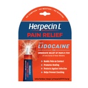 Herpecin-L Pain Relief Treatment for Cold Sores and Fever Blisters, with Lidocaine, numbs Pain and Itch, Protects Against Infection, 0.15 oz