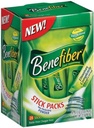 Benefiber Fiber Sugar-Free On The Go Stick Packs, Unflavored, 28 ea (Pack of 3)