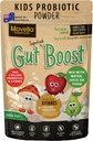 Kids Probiotic Powder Gut Boost – Daily Digestive & Immune Support with Fiber for Children Toddlers, Vanilla Flavored Fiber Supplement, Easy Mix for Constipation & Gut Health 3.52oz (100g)