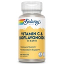 SOLARAY Vitamin C 500mg with Citrus Bioflavonoids, 1:1 Ratio - Antioxidant and Immune Support Supplement - Vitamin c with Rose HIPS and Acerola, Vegan, 60-Day Guarantee, 50 Servings, 100 VegCaps