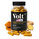 Volt03 Organic Turmeric Curcumin Capsules, 400mg Complex Curcurmin - Pharmaceutical-Grade Curcumin Supplement for Joint Health, Immune Support, & Healthy Inflammation Response, 60-day (2 month) supply