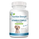 Vitamin K for Dogs - K1 & K2 (MK4 + MK7) + Vitamin D3 for Bone Health, Heart Support & Calcium Absorption - Advanced Formula for Strong Joints, Muscle & Immune Support - 120 Tablets