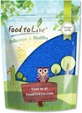 Food to Live Blue Spirulina Powder, 3 Pounds — Pure Raw Blue-Green Algae Extract, Kosher, Vegan, Non-Irradiated, Rich in Phycocyanin, Great for Juices, Smoothies, Shakes, Drinks, and Food Coloring