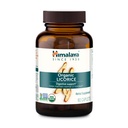 Himalaya Organic Licorice, 60 Day Supply - Digestive Health Supplement for Upset Stomach Relief and Occasional Bloating and Heartburn - USDA Organic, Vegan, Non-GMO, Non-DGL, Gluten Free, 60 Caplets