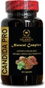 Candida PRO Complex - Balanced Gut Health Support, caprylic Acid Capsules for Candida, Black Walnut, Wormwood, Candida for Women - 1 Bottle