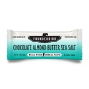 Thunderbird Bars Energy Snack, Gluten-Free with Protein, Healthy Real Food, Vegan Paleo Non-GMO, No Added Sugar, Chocolate Almond Butter Sea Salt Flavor (12 Count, 1.7 oz. Bars)