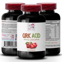 Natural Ways to Lower uric Acid - URIC Acid - Supplements for uric Acid, Supplements to Lower uric Acid, Tart Cherry Extract Capsules, Tart Cherry Pills, Green Coffee Bean Extract 1Bot 60Caps