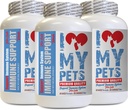 I LOVE MY PETS LLC cat Immune Supplement - CAT Immune Support - Booster - Healthy Supplement - Selenium for Cats - 180 Treats (3 Bottles)
