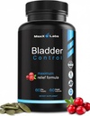 Bladder Control Supplement for Women & Men with Vitamin D3, 60 Ct | Cranberry Pills with Pumpkin Seed Oil and L-Arginine by MaxX Labs - Supports Urinary Tract Health & Helps Overactive Bladder